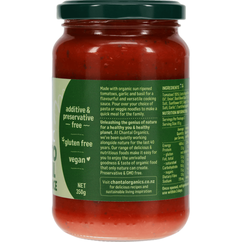 Basil Pasta Sauce 350g