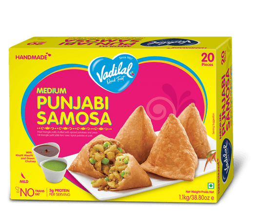 Vadilal Medium Punjabi Samosa 20x50g