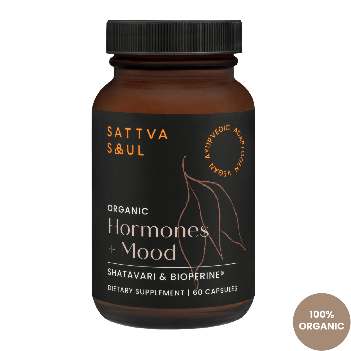 Organic Shatavari and Bioperine Capsules (60 Capsules)