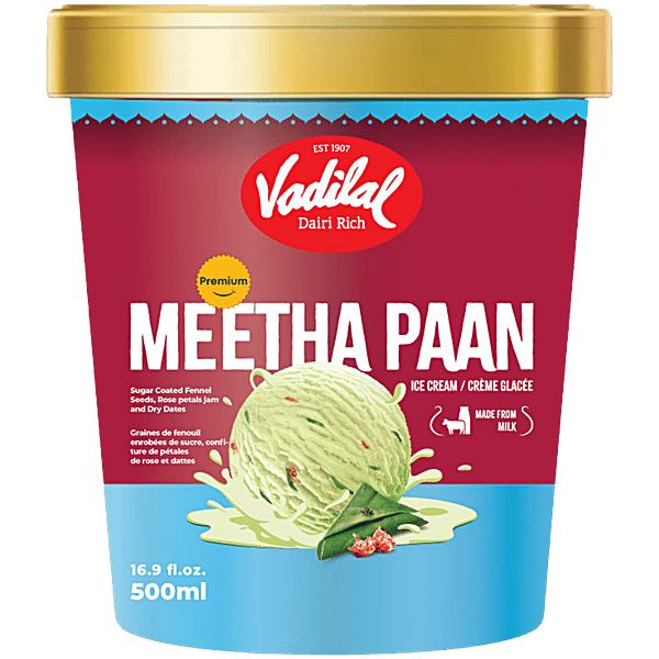 Vadilal Meetha Paan Ice Cream 500ml