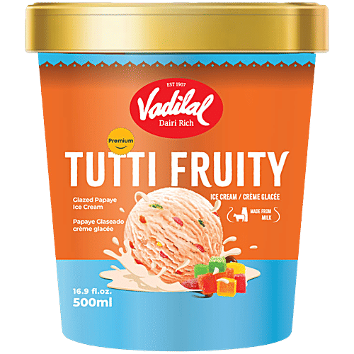 Vadilal Tuti Fruti Ice Cream 500ml