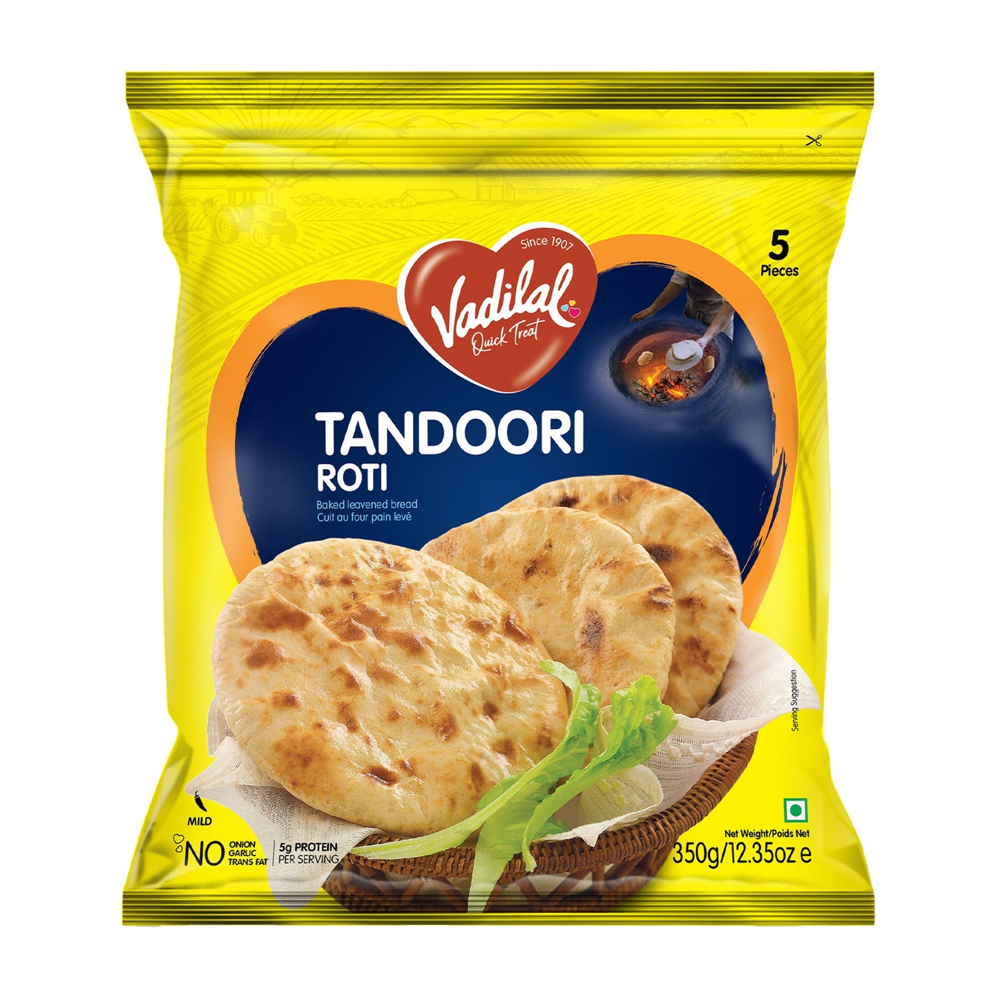 Vadilal Tandoori Roti 350g