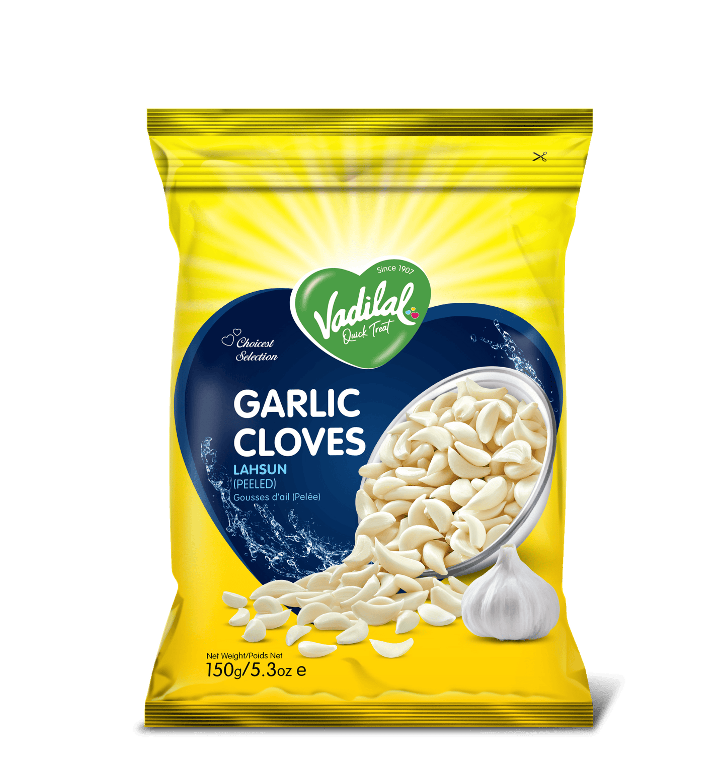 Vadilal Lahsun Cubes (Garlic Crushed) 150g