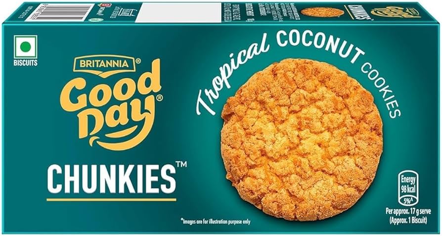 Britannia Chunkies Coconut 100g