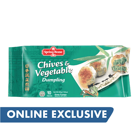 Spring Home Chives & Vegetable Dumpling 10pc x 20g