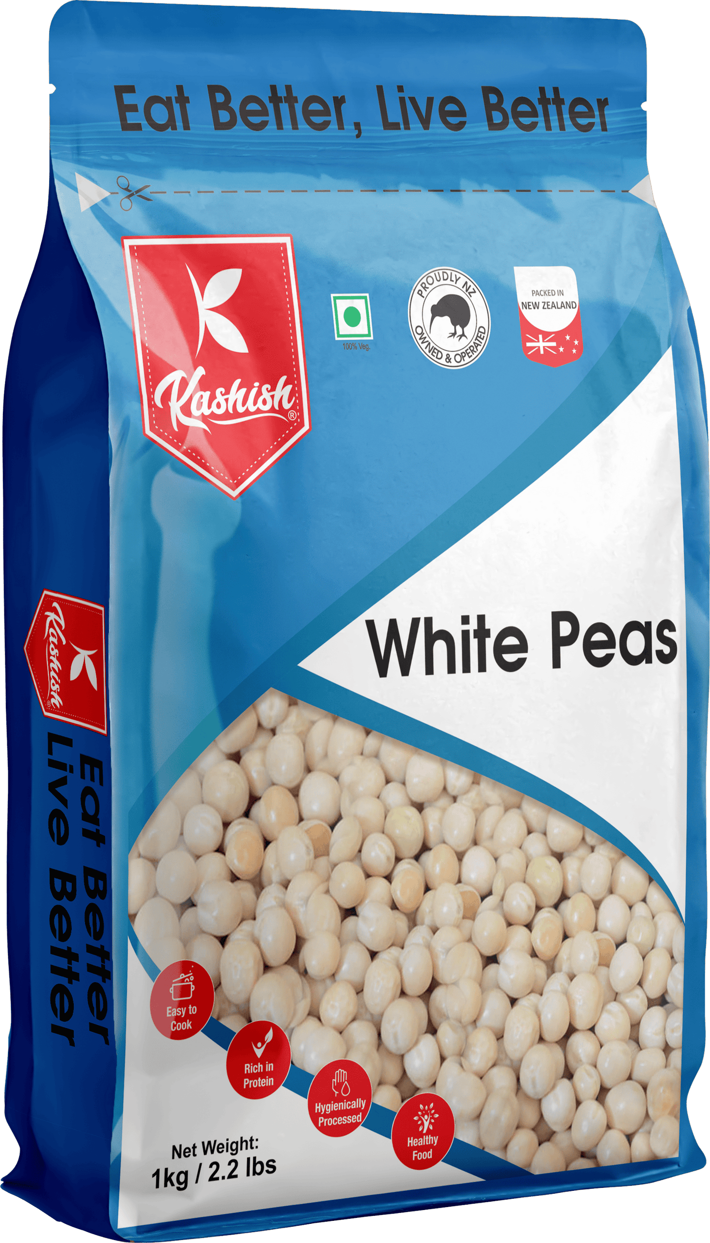 White Peas 1kg (Kashish)