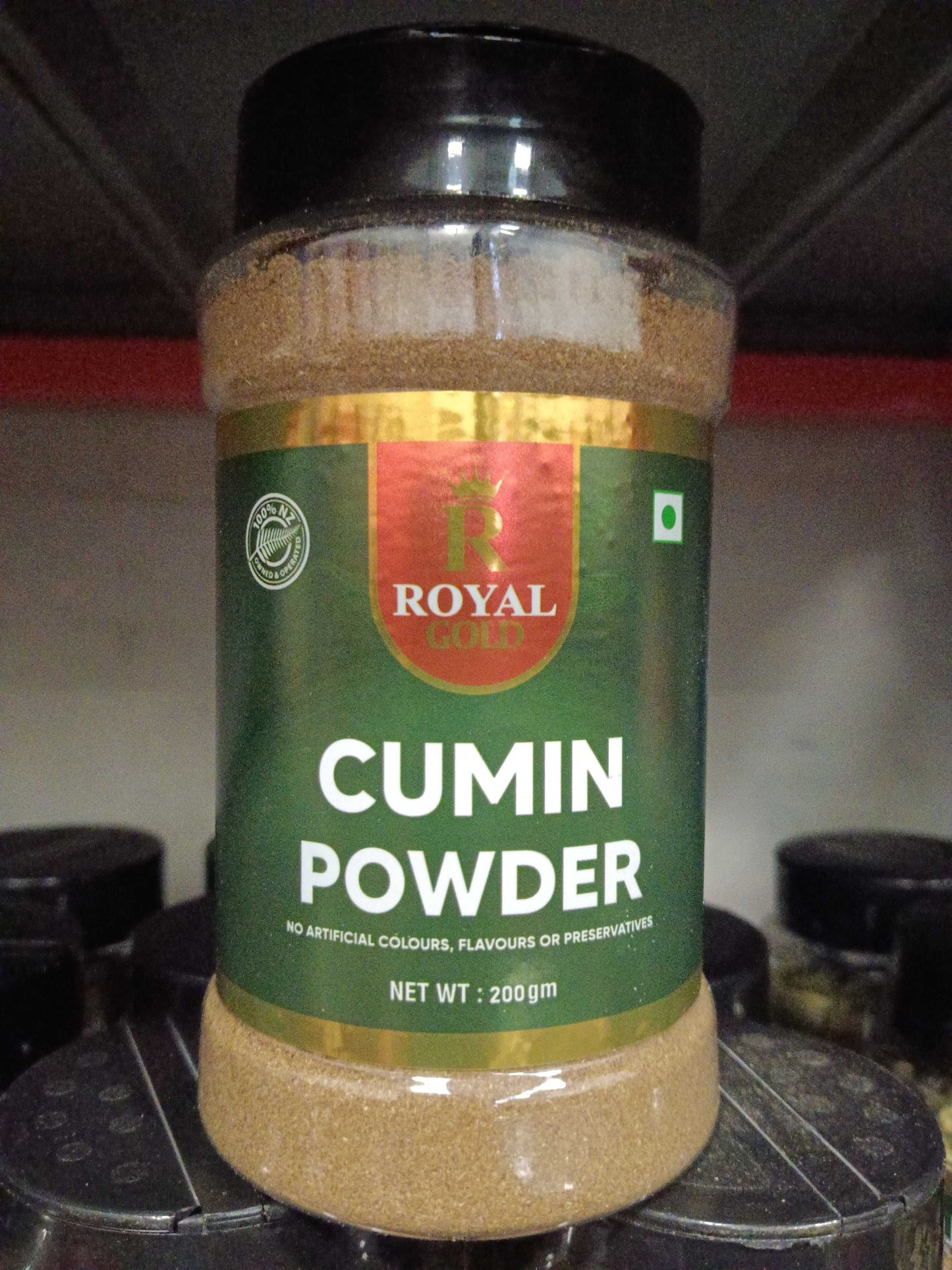 Royal Gold Cumin Powder 200g Jar