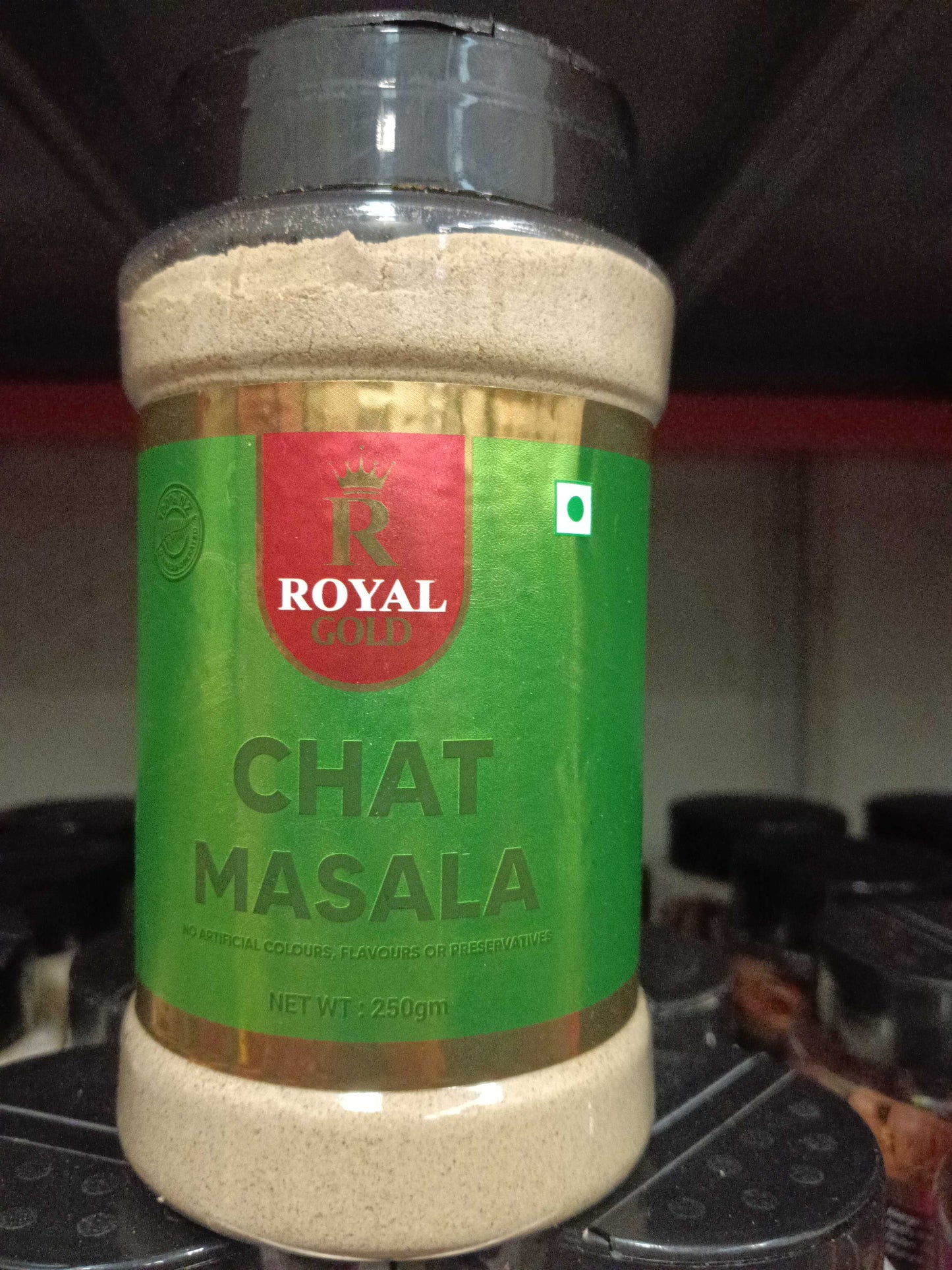 Royal Gold Chat Masala 250 Gm Jar