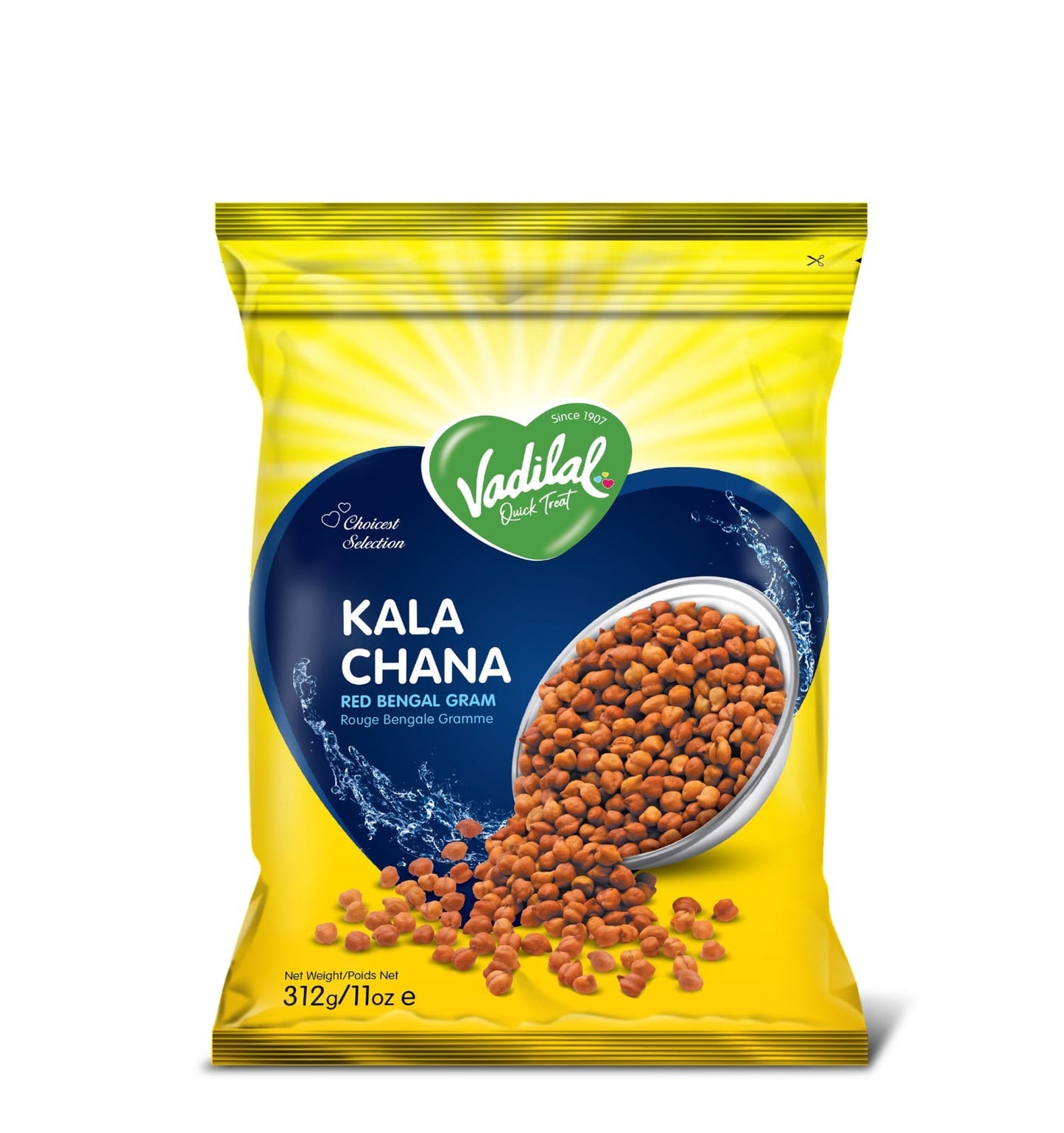Vadilal Kala Chana (Red Bengal Gram) 312g