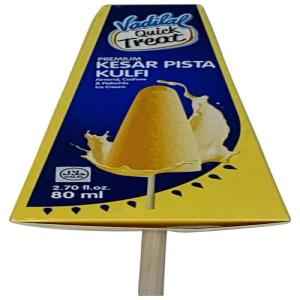Vadilal Conical Kesar Pista Kulfi 80ml*10
