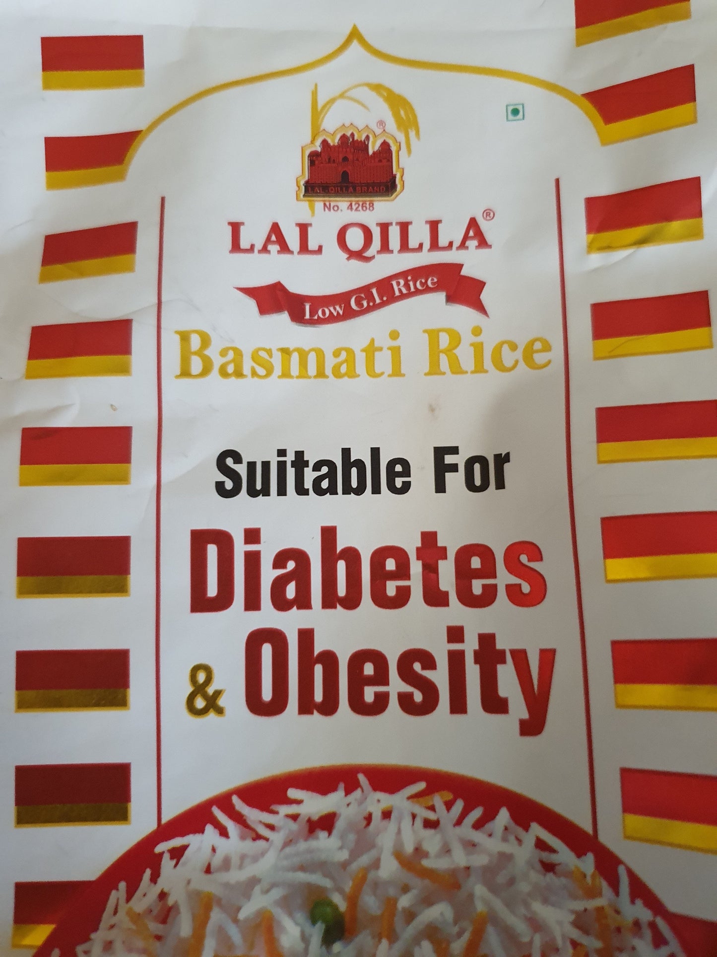 Lal Qilla Diabetic Basmati Rice 20kg