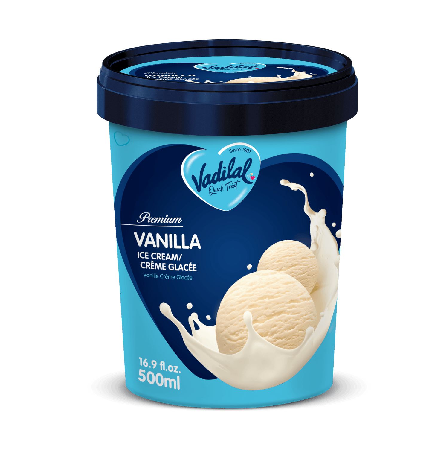 Vadilal Vanilla Ice Cream 500ml