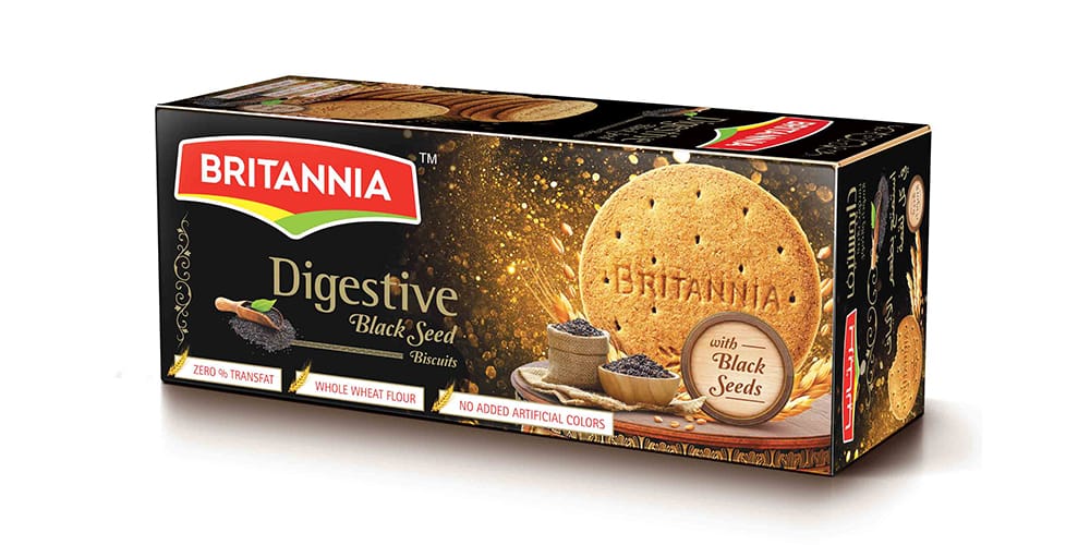 Britannia Digestive Black Seed 350g