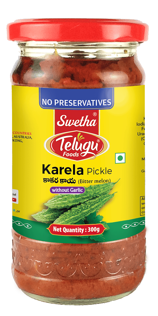 Telugu Karela Pickle (Without Garlic) 300g