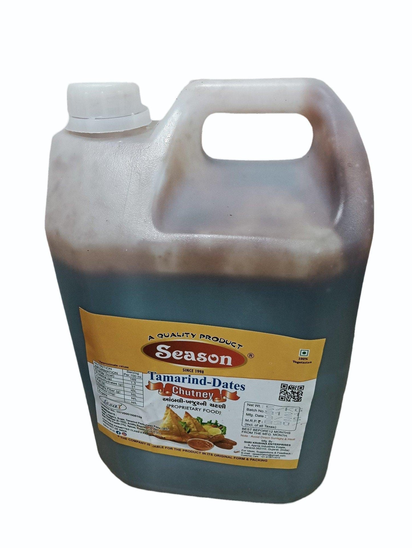 Hampa Date & Tamarind Chutney 5kg