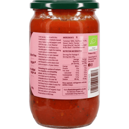 Arrabbiatta Pasta Sauce 660g