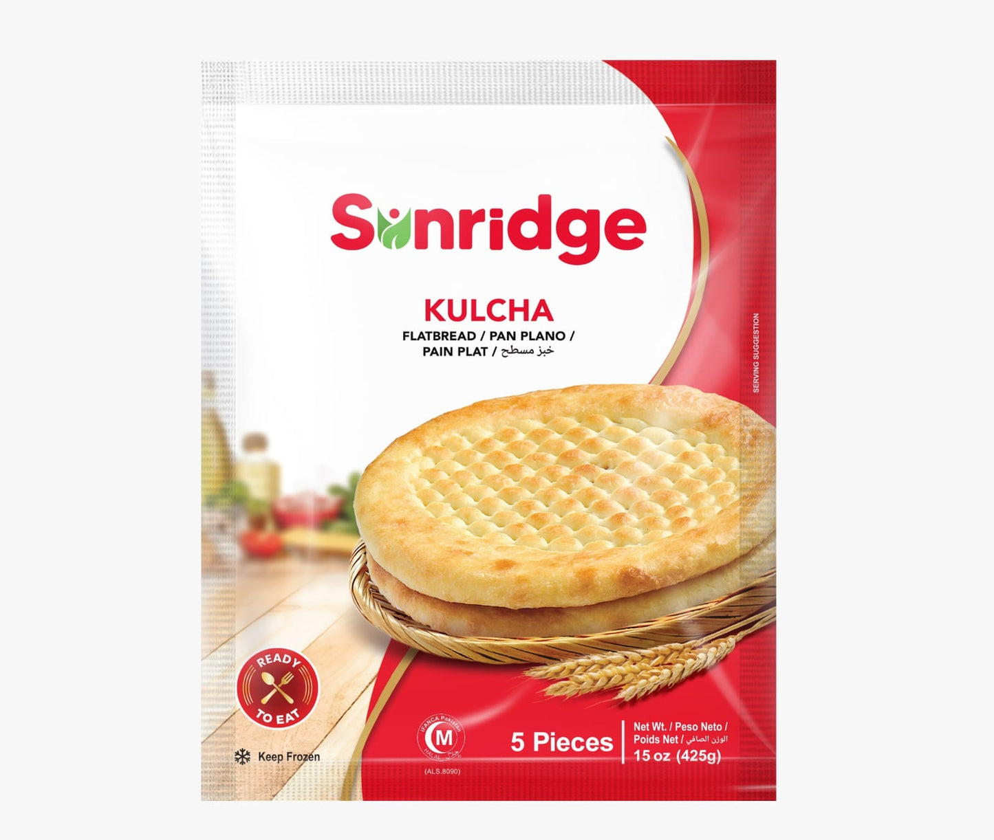 Kulcha 500 g x 5Pcs (Sunridge)