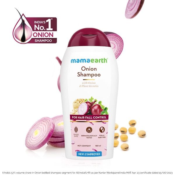 Mamaearth Onion Shampoo 180Ml/200ml