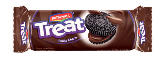 Britannia Treat Cream Choco 100g