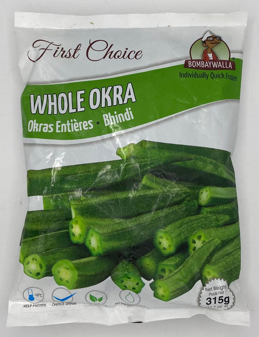 Bombaywalla Frozen Okra Whole 1Kg