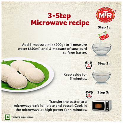 MTR Rice Idli Mix 500g