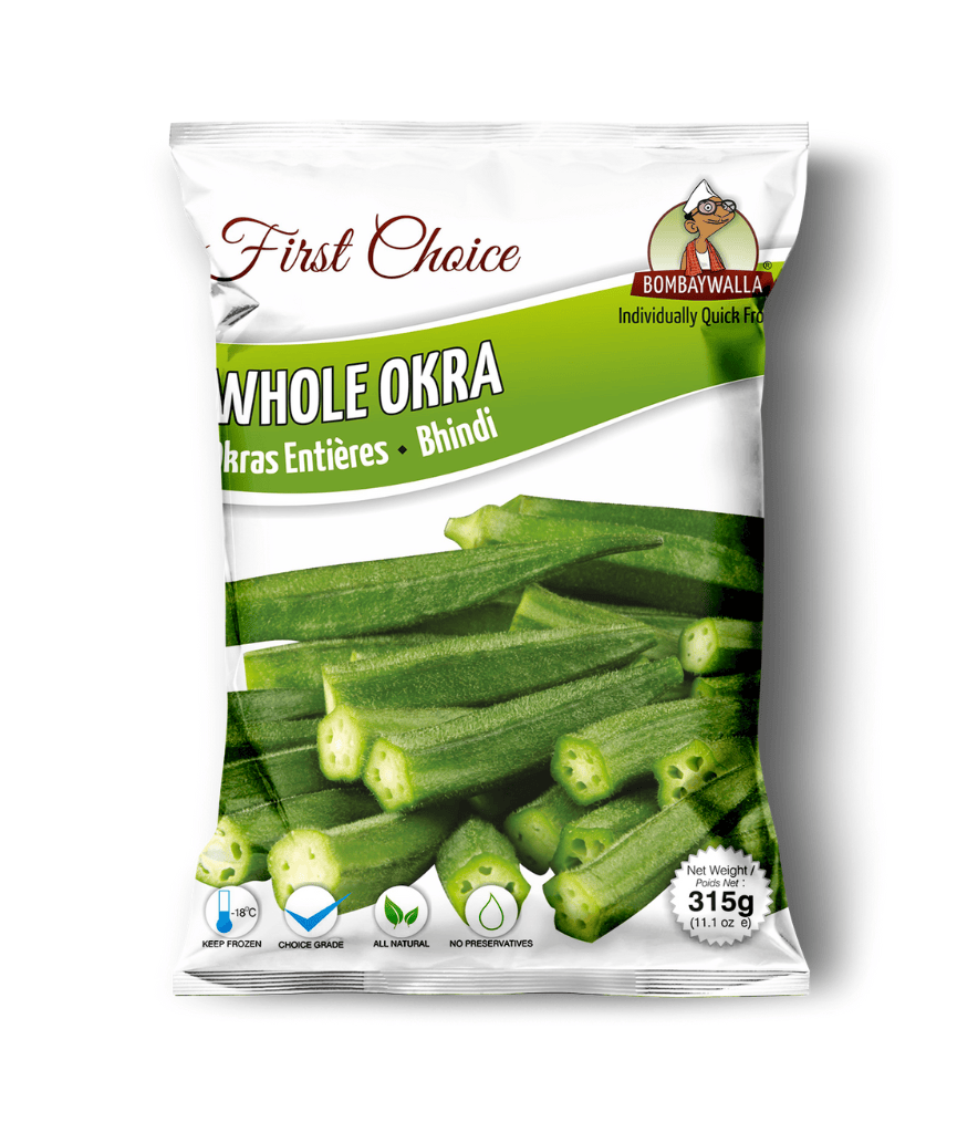 Bombaywalla Frozen Okra (Bhindi) Whole 315g