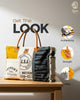 Qyom Bag Multicolour - Vintage Canvas Bag