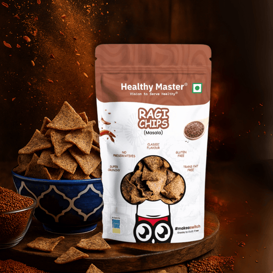 Ragi Chips - Light and Crispy (Traditional Spice) 30g (Healthy Master)