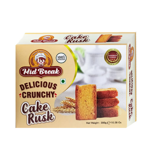 Britannia Cake Rusk Eggless 550g