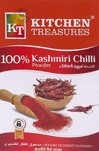 Kashmiri Chilli Power 200g (Kitchen Treasures)