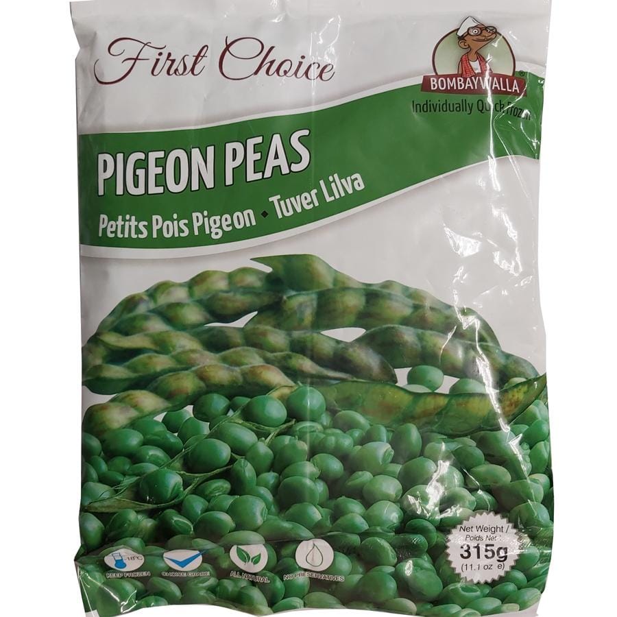Bombaywalla Frozen Tuver Lilva (Pigeon Peas) 315g