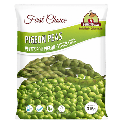Bombaywalla Frozen Tuver Lilva Pigeon Peas 1kg