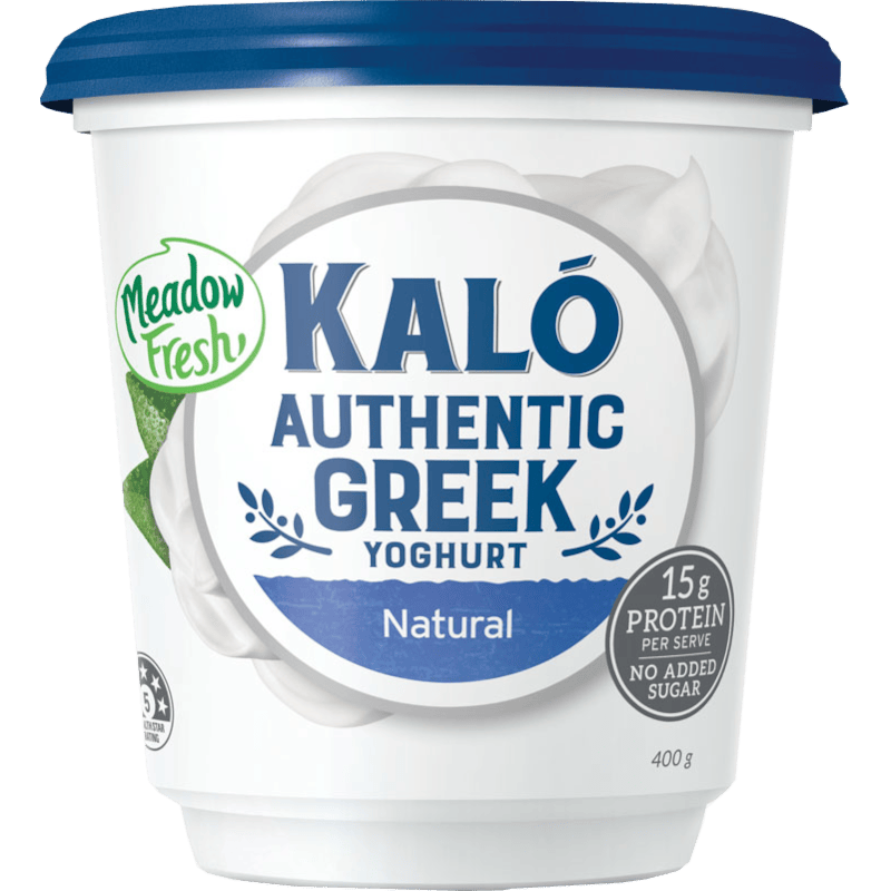 Meadow Fresh Kalo Authentic Greek Yoghurt Natural 400g