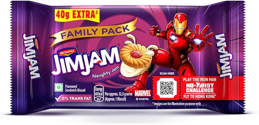 Britannia  Treat Jim Jam 460g