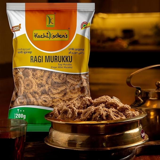 Ragi Murukku 200G (KozhikodenÃ¢â‚¬â„¢s)