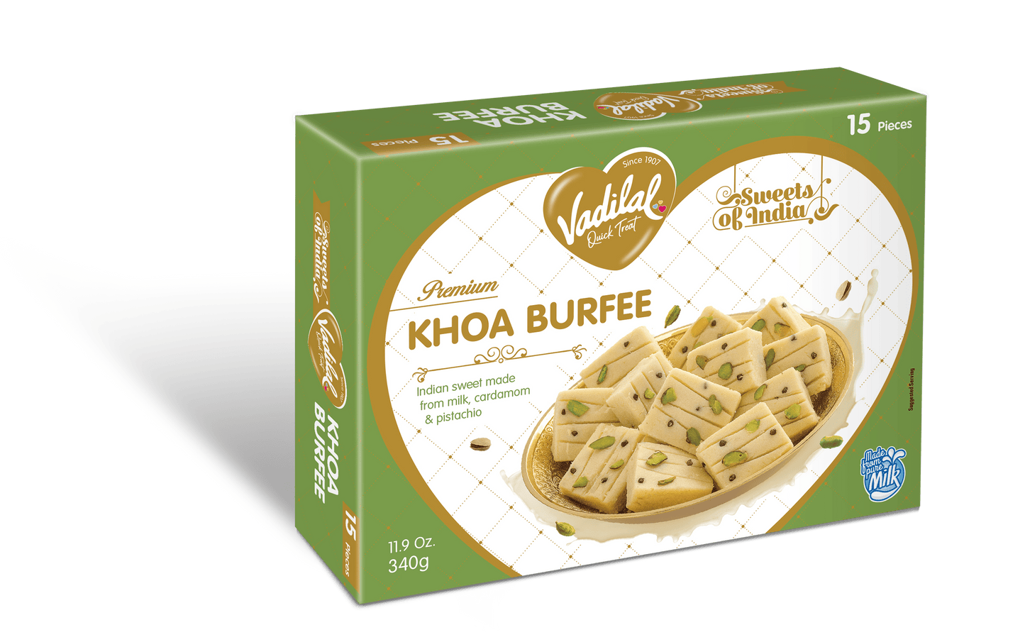 Vadilal Burfee Khoa 340g