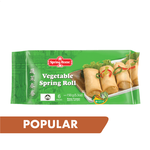 Spring Home Vegetable Spring Roll   6pc x50 g