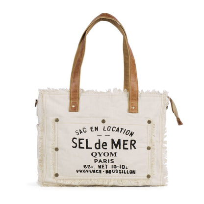 Qyom Bag White - SEL de MER