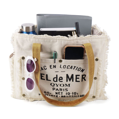 Qyom Bag White - SEL de MER