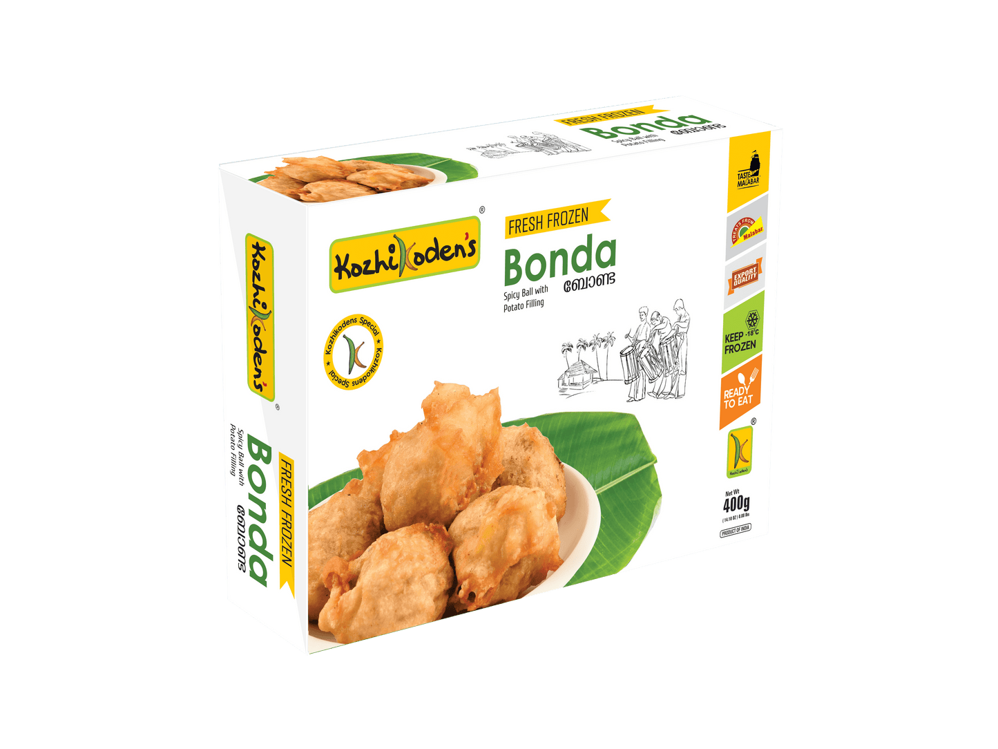 Frozen Vegetable Bonda 400g (Kozhikoden)