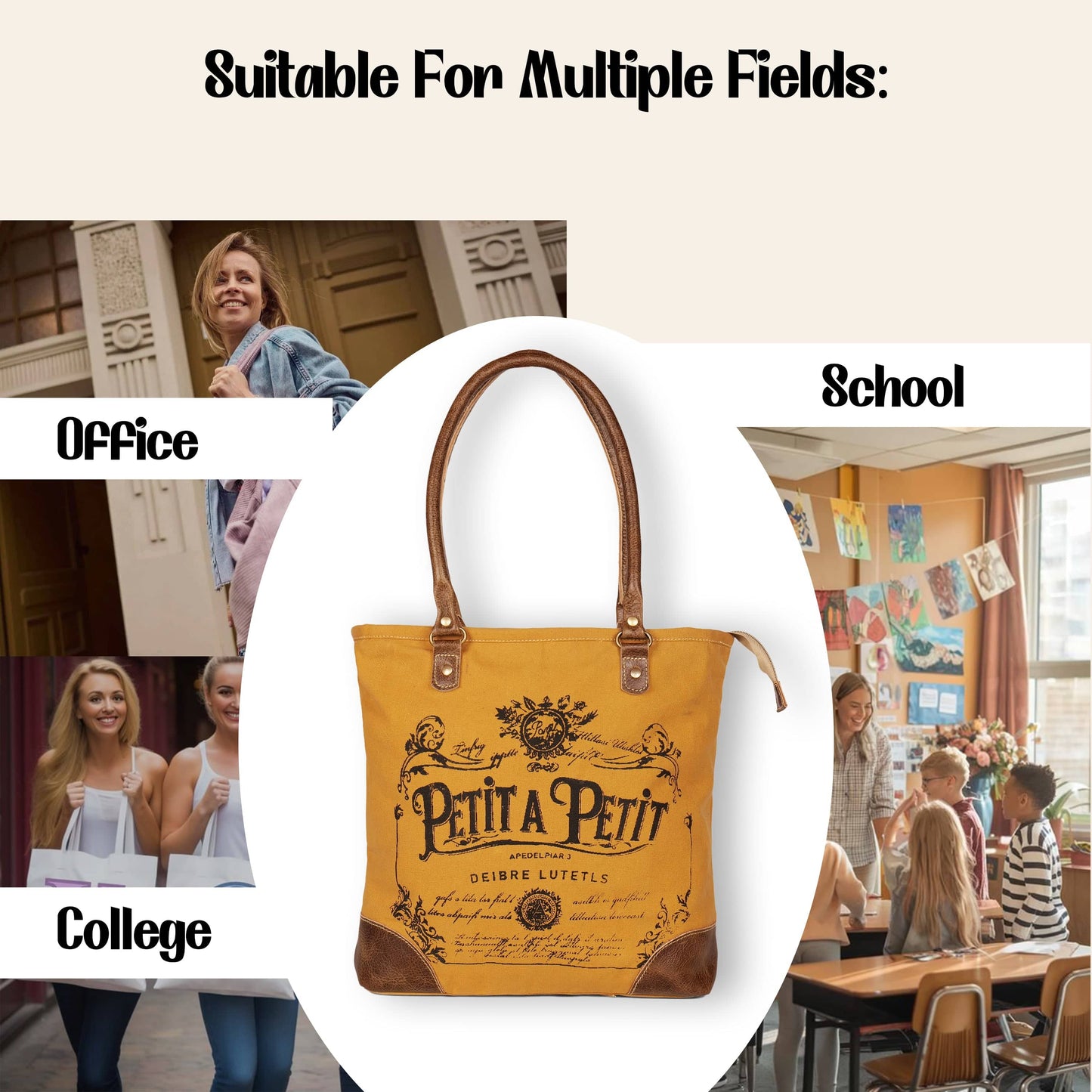 Qyom Bag Brown -Petit A Petit