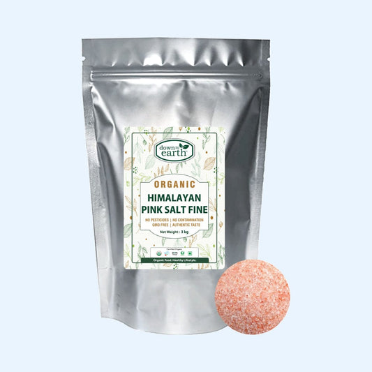Natural Himalayan Pink Salt Fine 3kg (Down To Earth)