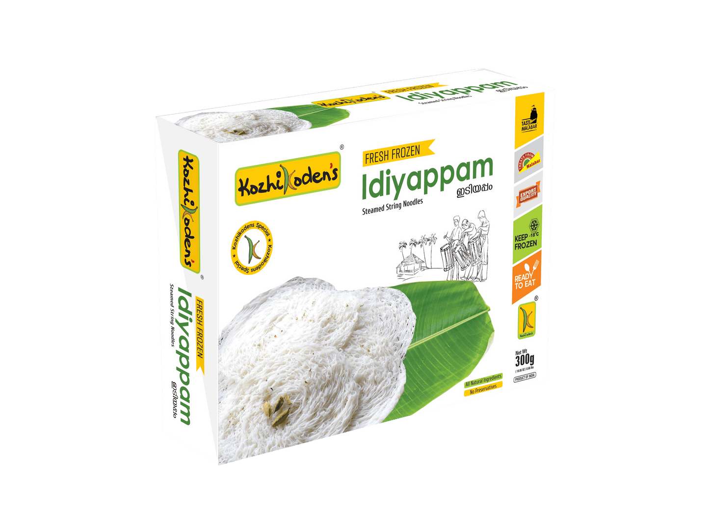 Frozen Idiyappam 300g (Kozhikoden)