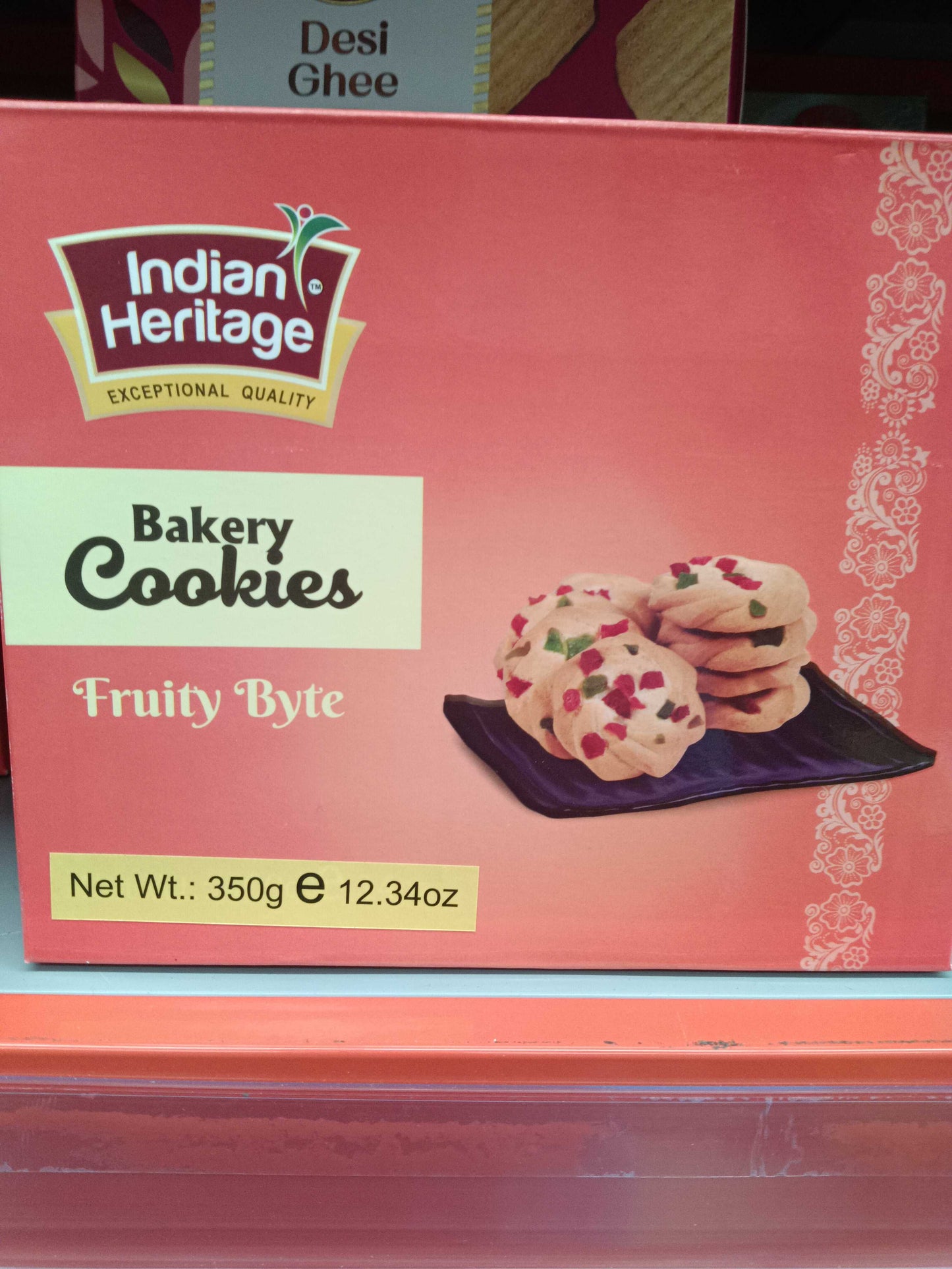 Fruit Bite Cookies 350g (Indian Heritage)