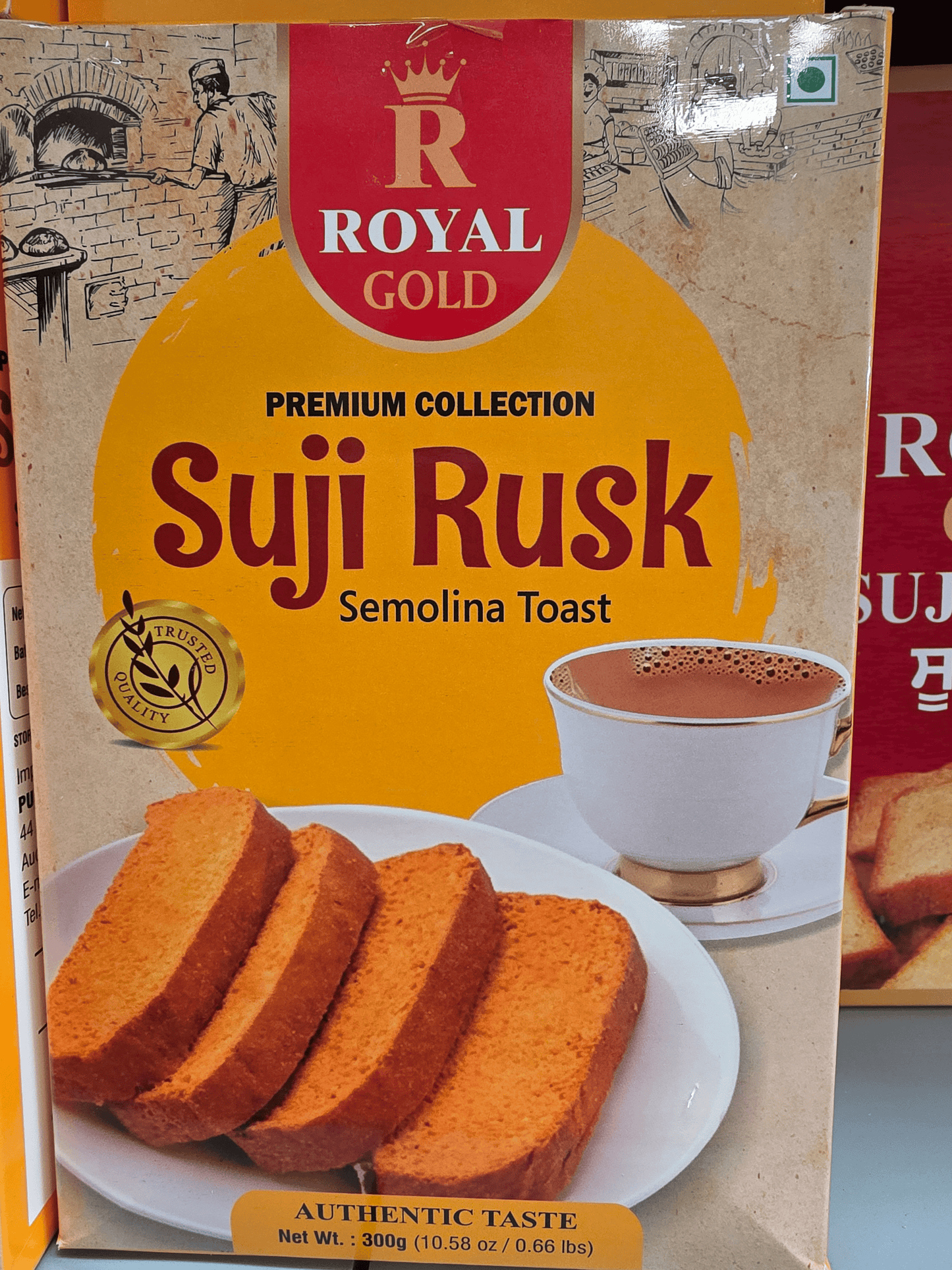 Royal Gold Suji Rusk 300g