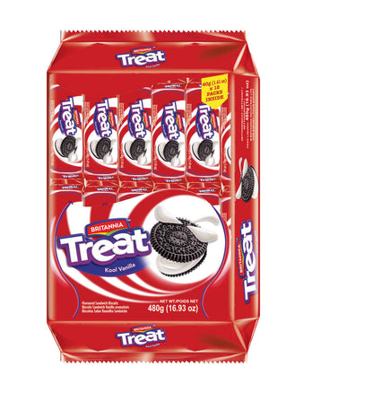 Britannia Treat Cream Vanilla 100g
