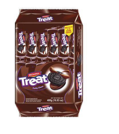Britannia Treat Cream Choco 100g