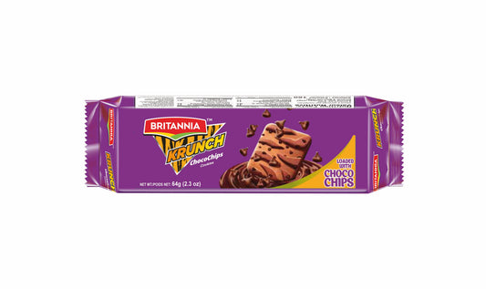 Britannia Krunch Chocochips 64gx8