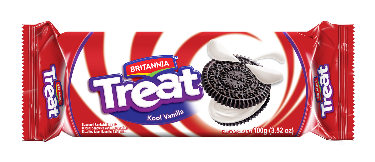 Britannia Treat Cream Vanilla 100g