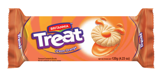 Britannia Treat Cream Orange 100g